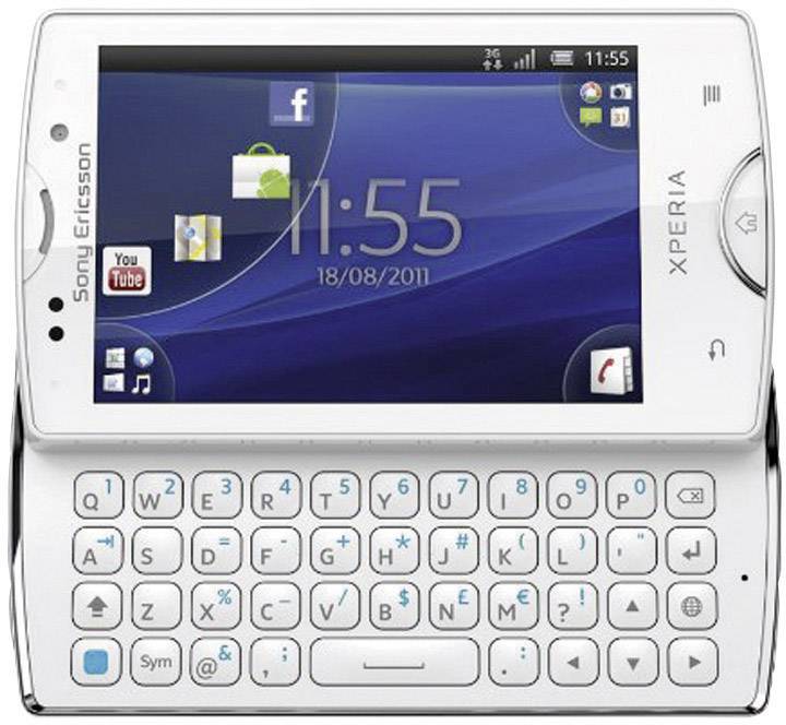 Sony Mobile Mini Pro () Weiß