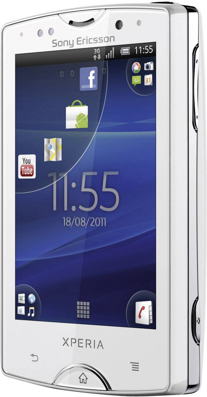 Sony Mobile Mini Pro () Weiß