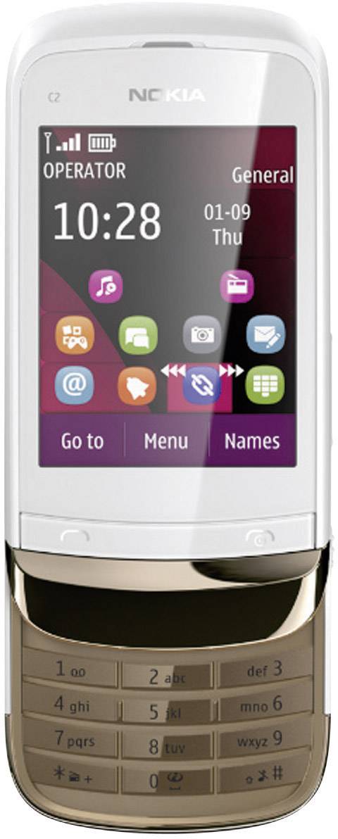 Nokia C2-02 Smartphone ()