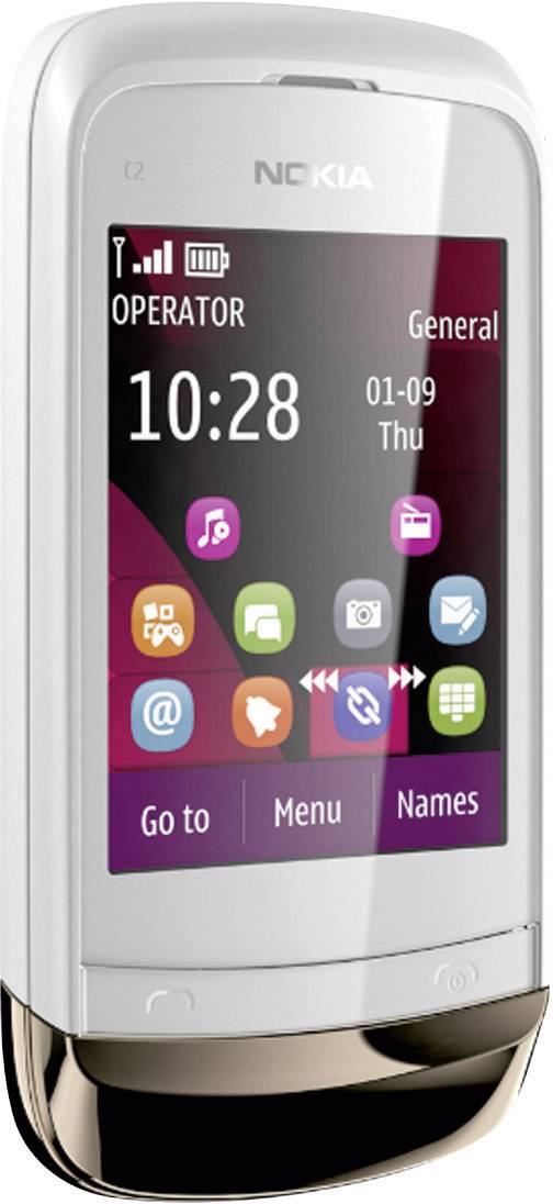 Nokia C2-02 Smartphone ()