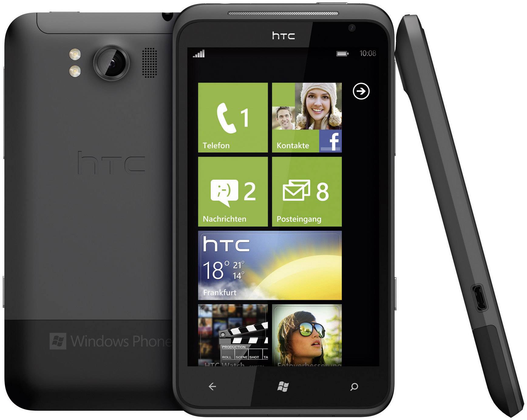HTC Titan ( () Display, Kamera, Windows® Phone OS 7.5, )