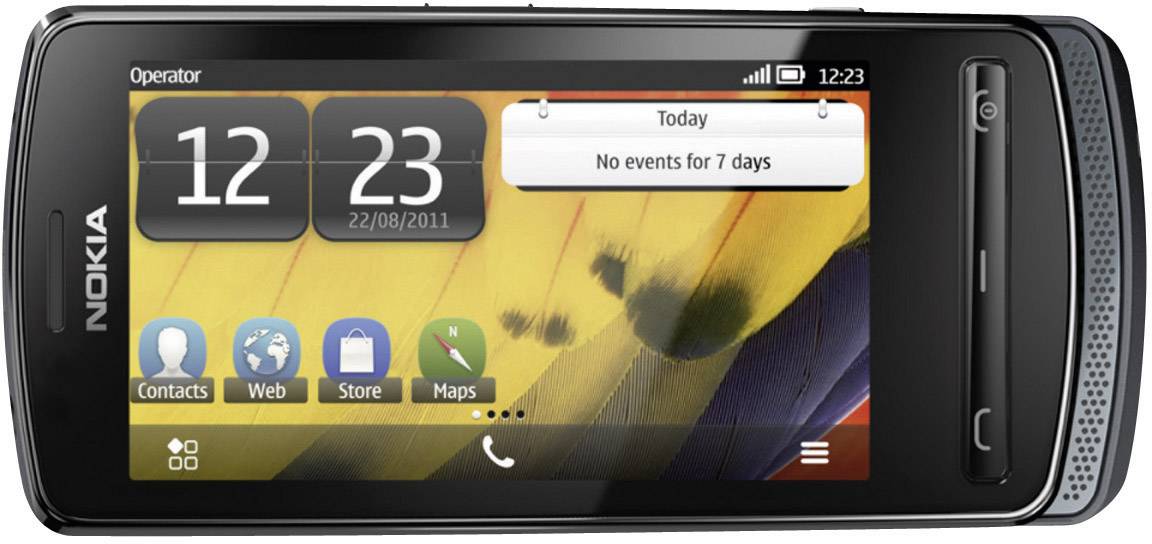 Nokia 700 ( () Display, Kamera, Symbian Belle, 2 GB interner Speicher )