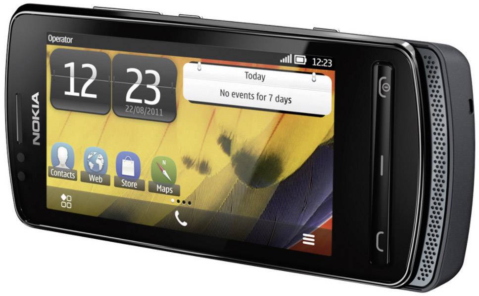 Nokia 700 ( () Display, Kamera, Symbian Belle, 2 GB interner Speicher )