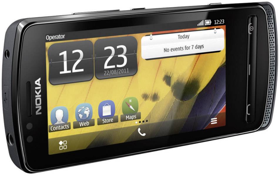 Nokia 700 ( () Display, Kamera, Symbian Belle, 2 GB interner Speicher )