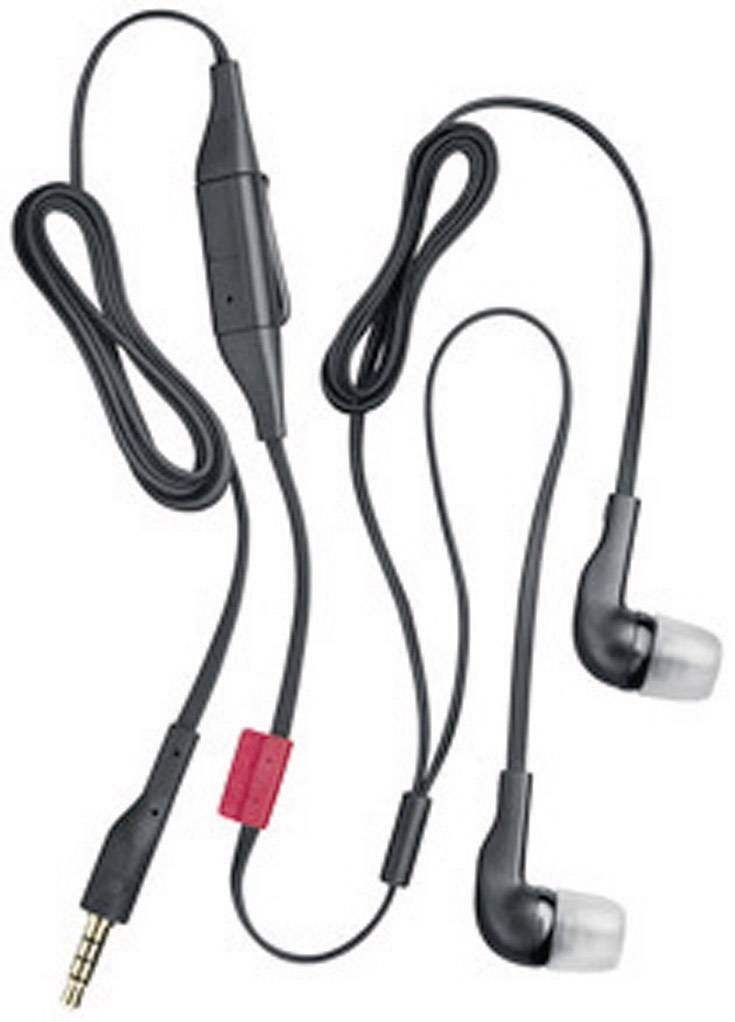 Nokia Headset WH-205 In Ear Kopfhörer Schwarz