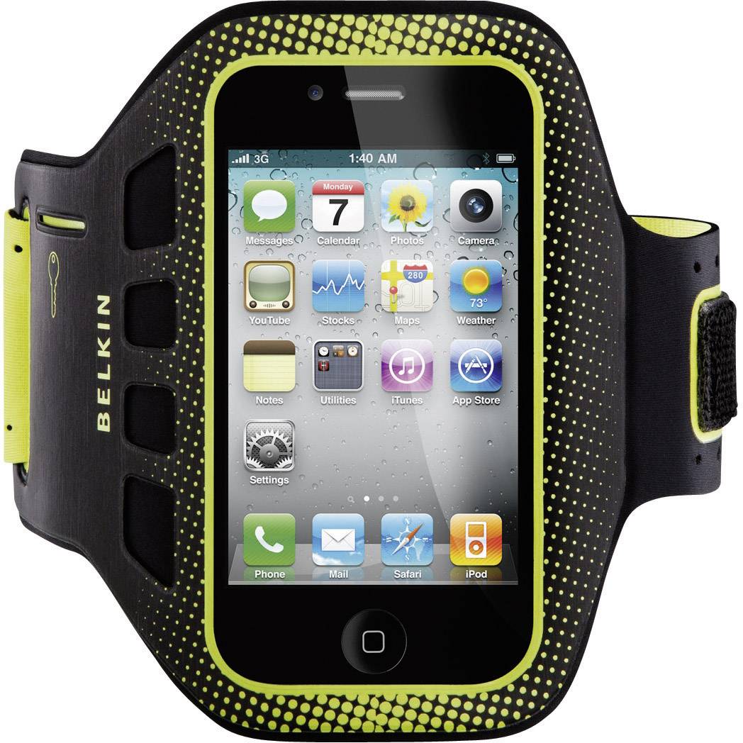 Belkin EasyFit Outdoorcase Apple Schwarz