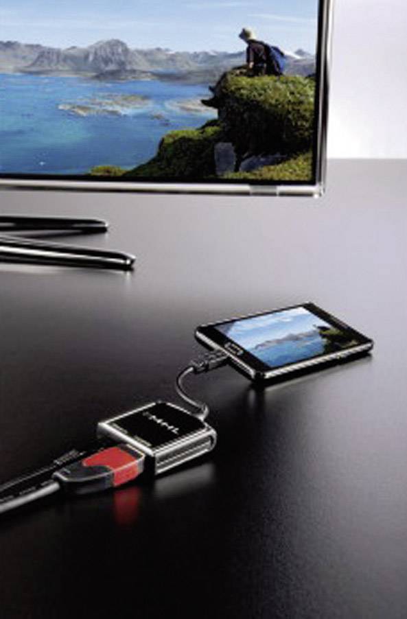 Hama Handy Adapter [1x Micro-USB-Stecker - 1x HDMI-Buchse] 20.00cm