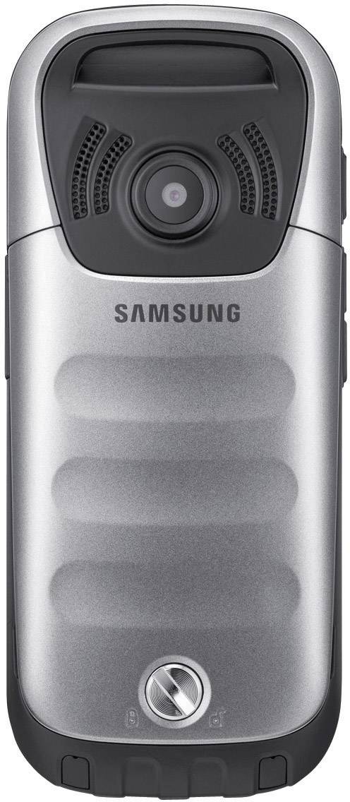 Samsung C3350 Outdoor-Handy, IP67-Zertifizierung, bis zu 1.000 Std. Standby, Stahl, Grau