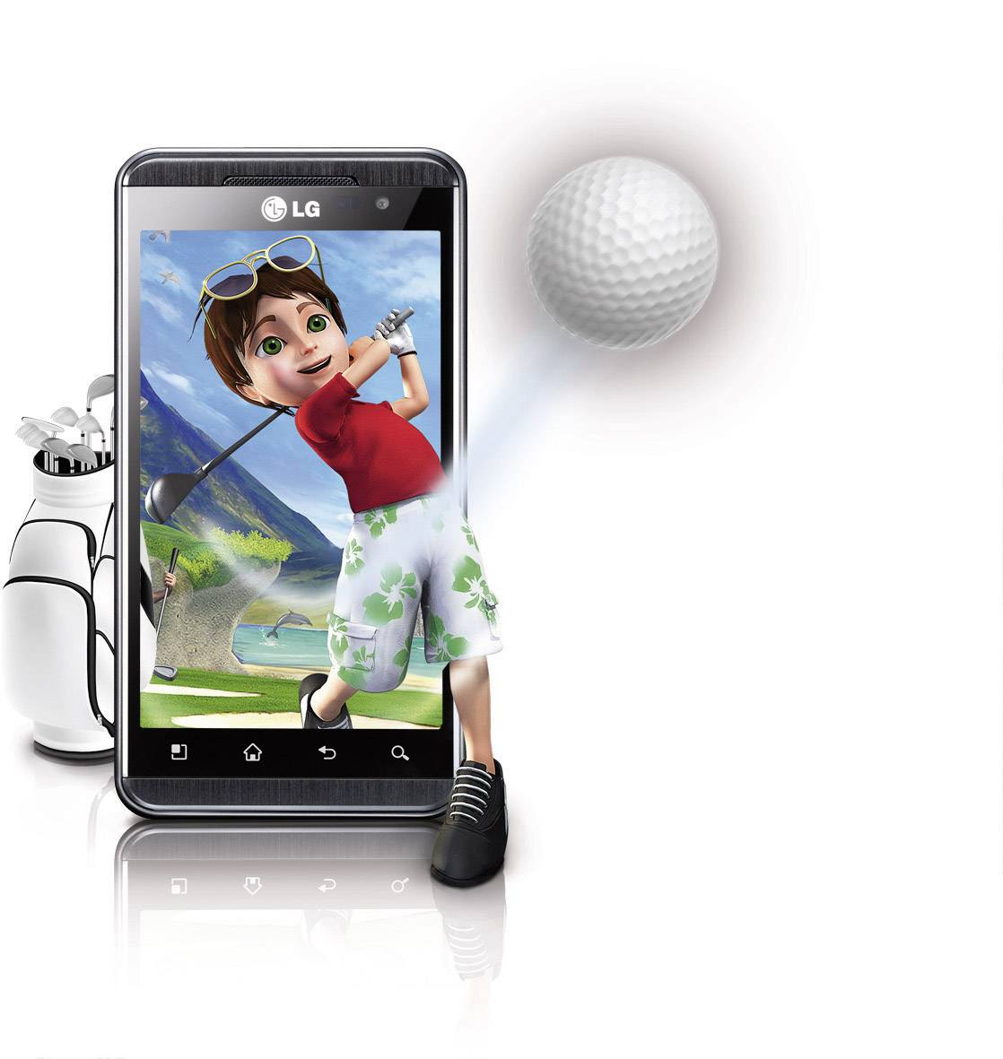 LG P920 Optimus 3D ( () Display, Kamera, , )