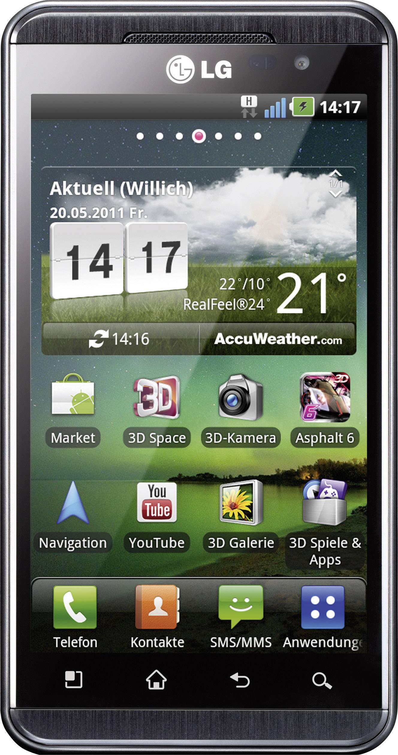 LG P920 Optimus 3D ( () Display, Kamera, , )