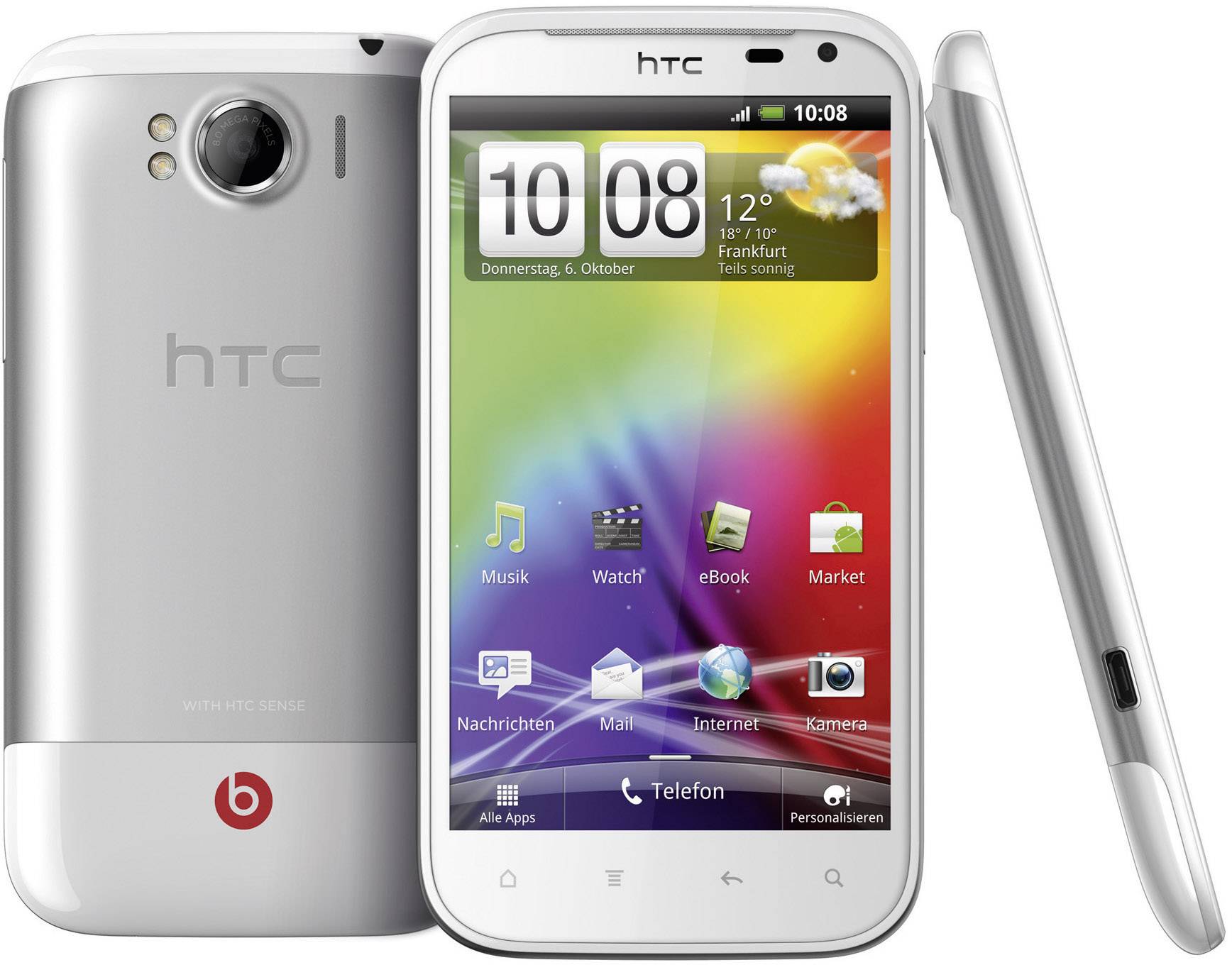 HTC Sensation XL mit Beats Audio™ ( () Display, Kamera, Android™ 2.3, )