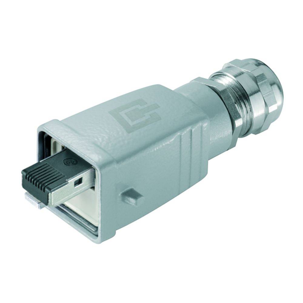 Weidmüller 1271250000 Sensor-/Aktor-Datensteckverbinder Stecker, gerade 10St.