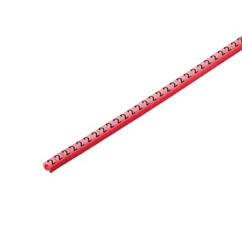 Weidmüller CLI C 02-3 RT/SW 2 CD Kennzeichnungsring Aufdruck 2 Außendurchmesser-Bereich 1.3 bis 3 m
