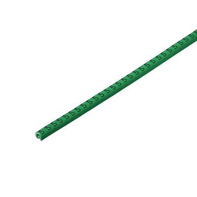 Weidmüller CLI C 02-3 GN/SW 5 CD Kennzeichnungsring Aufdruck 5 Außendurchmesser-Bereich 1.3 bis 3mm 1568241518