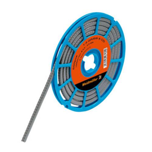 Weidmüller CLI C 1-3 GR/SW 8 CD Kennzeichnungsring Aufdruck 8 Außendurchmesser-Bereich 2.5 bis 5 mm