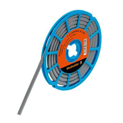 Weidmüller CLI C 1-3 GR/SW 8 CD Kennzeichnungsring Aufdruck 8 Außendurchmesser-Bereich 2.5 bis 5mm 1568251527