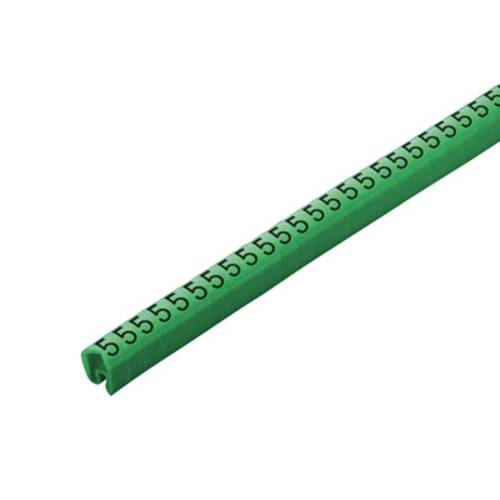 Weidmüller CLI C 2-4 GN/SW 5 CD Kennzeichnungsring Aufdruck 5 Außendurchmesser-Bereich 4 bis 10 mm