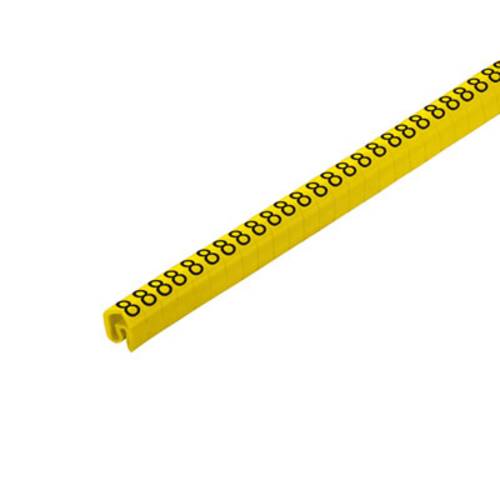 Weidmüller CLI C 2-4 GE/SW 8 CD Kennzeichnungsring Aufdruck 8 Außendurchmesser-Bereich 4 bis 10 mm
