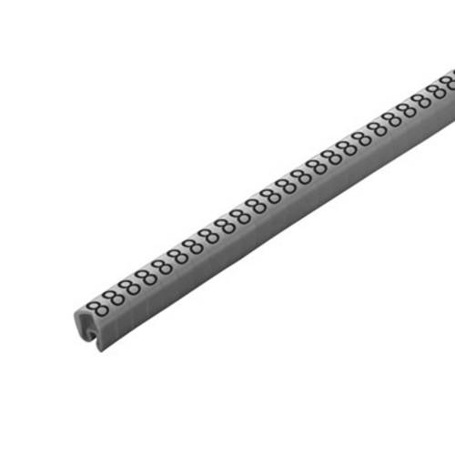 Weidmüller CLI C 2-4 GR/SW 8 CD Kennzeichnungsring Aufdruck 8 Außendurchmesser-Bereich 4 bis 10 mm
