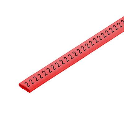 Weidmüller CLI M 2-4 RT/SW 2 CD Kennzeichnungsring Aufdruck 2 Außendurchmesser-Bereich 10 bis 317mm 1568301509