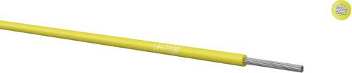 Kabeltronik 065001404 Schaltlitze LiH-T120 1 x 0.14 mm² Gelb 100 m