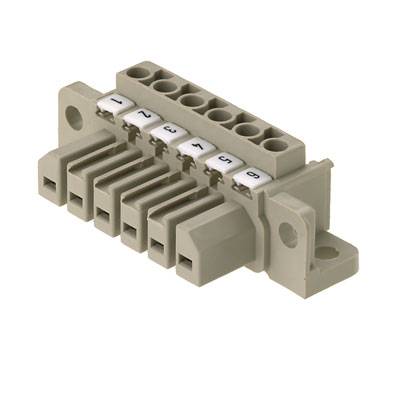 Weidmüller Stiftgehäuse-Kabel Polzahl Gesamt 5 Rastermaß: 7 mm 1612550000 10 St.
