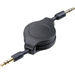 Câble de raccordement SpeaKa Professional SP-7869796 Jack audio [1x Jack mâle 3.5 mm - 1x Jack mâle 3.5 mm] 1.10 m noir avec