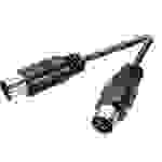 SpeaKa Professional SP-7870236 DIN-Anschluss Audio Anschlusskabel [1x Diodenstecker 5pol (DIN) - 1x Diodenstecker 5pol