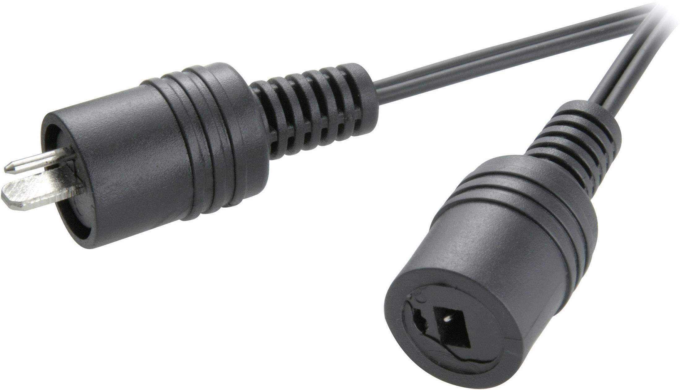 SpeaKa Professional Audio Verlängerungskabel [1x Lautsprecherstecker - 1x Lautsprecherkupplung] 2.50m Schwarz