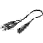 SpeaKa Professional SP-7870256 Cinch / Klinke Audio Anschlusskabel [2x Cinch-Stecker - 1x Klinkenbu