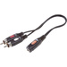 SpeaKa Professional SP-7870256 Cinch / Klinke Audio Anschlusskabel [2x Cinch-Stecker - 1x Klinkenbu