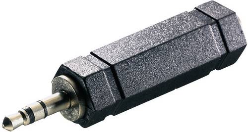 SpeaKa Professional SP-7869824 Klinke Audio Adapter [1x Klinkenstecker 3.5 mm - 1x Klinkenbuchse 6.