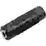 SpeaKa Professional SP-7870648 Klinke Audio Adapter [1x Klinkenbuchse 3.5mm - 1x Klinkenbuchse 3.5 mm] Schwarz