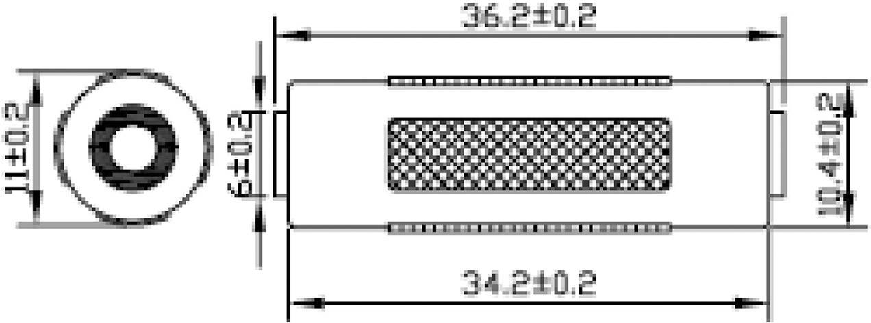 SpeaKa Professional SP-7870648 Klinke Audio Adapter [1x Klinkenbuchse 3.5mm - 1x Klinkenbuchse 3.5 mm] Schwarz