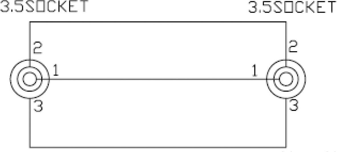 SpeaKa Professional SP-7870648 Klinke Audio Adapter [1x Klinkenbuchse 3.5mm - 1x Klinkenbuchse 3.5 mm] Schwarz