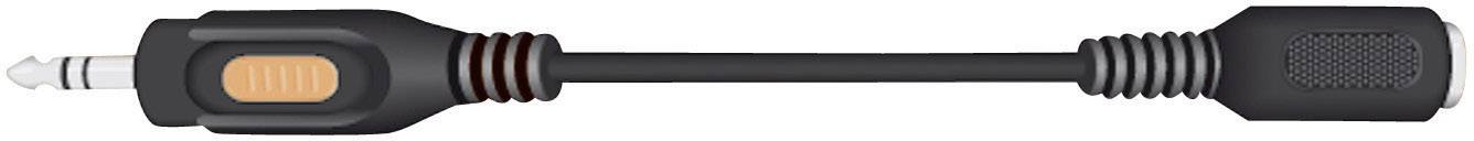 SpeaKa Professional SP-7869840 DIN-Anschluss / Klinke Audio Adapter [1x Klinkenstecker 3.5mm - 1x Diodenbuchse 5pol (DIN)] Schwarz