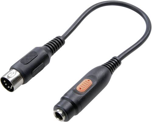 SpeaKa Professional SP-7870312 DIN-Anschluss / Klinke Audio Adapter [1x DIN-Stecker 5pol. - 1x Klin