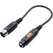 SpeaKa Professional DIN-Anschluss / Klinke Audio Adapter [1x DIN-Stecker 5pol. - 1x Klinkenbuchse 6.35 mm] Schwarz