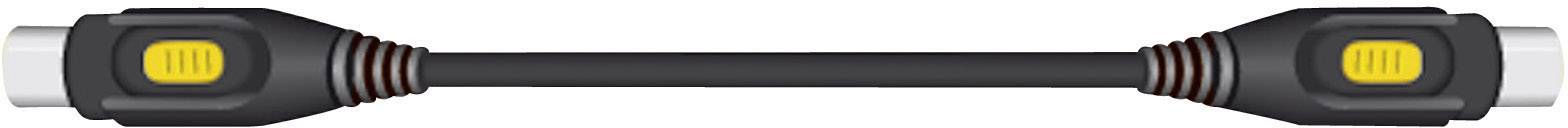 SpeaKa Professional S-Video Video Anschlusskabel [1x S-Video-Stecker - 1x S-Video-Stecker] 2.00m Schwarz