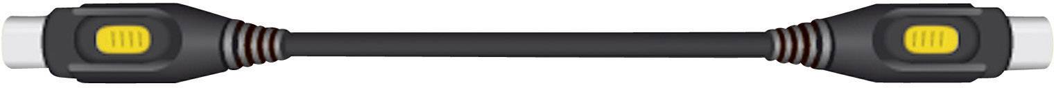 SpeaKa Professional S-Video Video Anschlusskabel [1x S-Video-Stecker - 1x S-Video-Stecker] 5.00m Schwarz