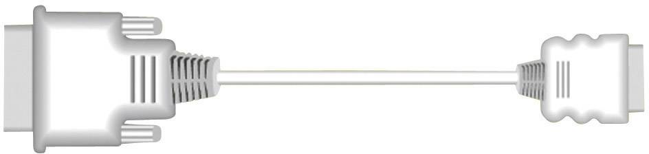 SpeaKa Professional DVI / HDMI Adapterkabel DVI-D 18+1pol. Stecker, HDMI-A Stecker 2.00m Weiß SP-7870336 vergoldete Steckkontakte