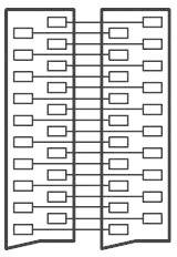 SpeaKa Professional SCART TV, Receiver Adapter [1x SCART-Buchse - 1x SCART-Buchse] Schwarz