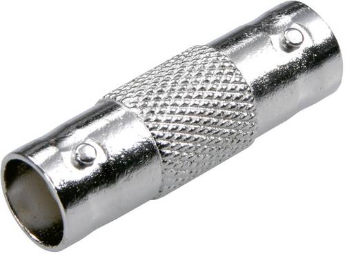 SpeaKa Professional SP-7870352 BNC Adapter [1x BNC-Buchse - 1x BNC-Buchse] Silber