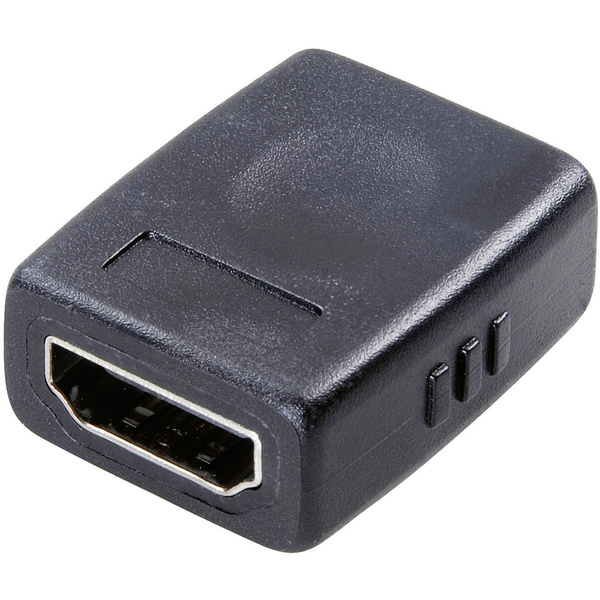 SpeaKa Professional SP-7870360 HDMI Adapter [1x HDMI-Buchse - 1x HDMI-Buchse] Schwarz