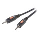 SpeaKa Professional SP-7870376 Klinke Audio Anschlusskabel [1x Klinkenstecker 3.5mm - 1x Klinkenstecker 3.5 mm] 5.00m Schwarz