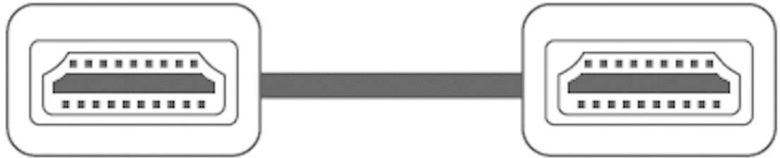 Sound & Image HDMI Anschlusskabel 0.75 m Blau 50331 High Speed mit Ethernet Audio Return Channel, vergoldete Steckkontakte, 4K UHD HDMI-Kabel