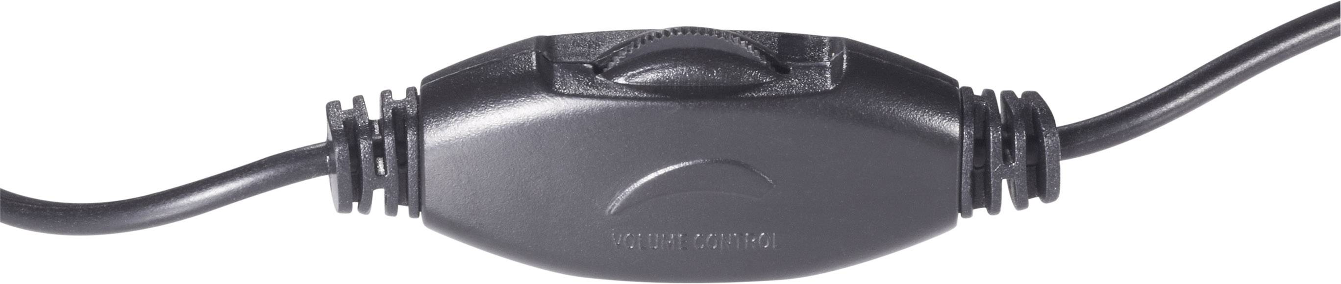 SpeaKa Professional SP-7870380 Klinke Audio Verlängerungskabel [1x Klinkenstecker 3.5mm - 1x Klinkenbuchse 3.5 mm] 6.00m Schwarz