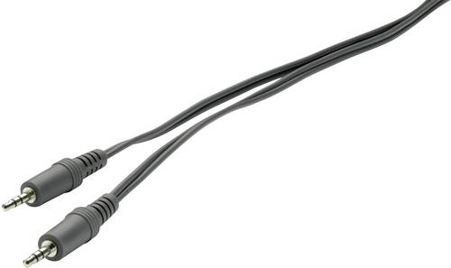 SpeaKa Professional SP-1301344 Klinke Audio Anschlusskabel [1x Klinkenstecker 3.5 mm - 1x Klinkenst