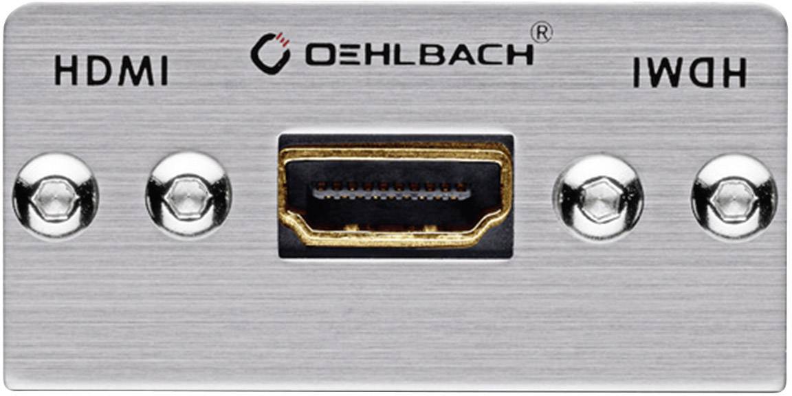 Oehlbach PRO IN MMT-G90 HS HDMI Multimedia-Einsatz mit Genderchanger