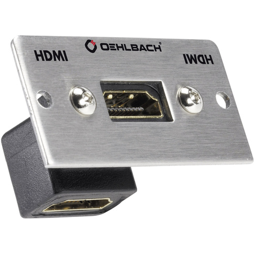 Oehlbach PRO IN MMT-G90 HS HDMI Multimedia-Einsatz mit Genderchanger